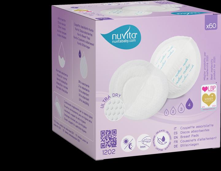 Nuvita Coussinets d'allaitement pour le jour et la nuit (60 x)