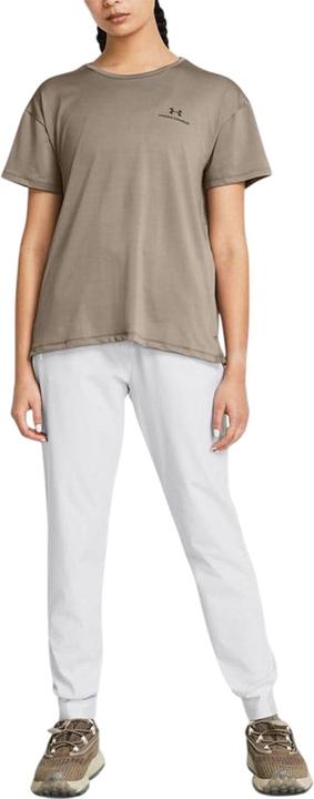 Actual product image Under Armour Womens/Ladies Rival Woven High Rise Trousers (Frequency band 38 (2600 MHz))