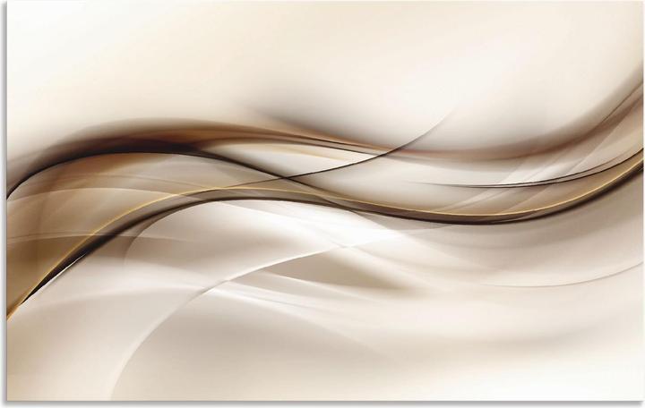 Actual product image Artland Brown abstract wave