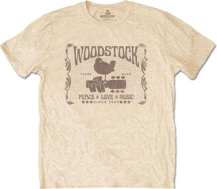 Woodstock TShirt Erwachsene seit 1969 Baumwolle (L)
