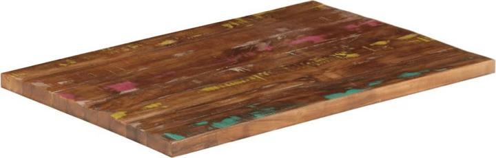 Produktbild VidaXL Tischplatte Massivholz Holzplatte Esstisch Couchtisch 90x70x1,5cm Altholz