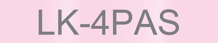 Actual product image Epson LabelWorks LK-4PAS - Soft Pink/Grey (1.20 cm, Rose, Grey)