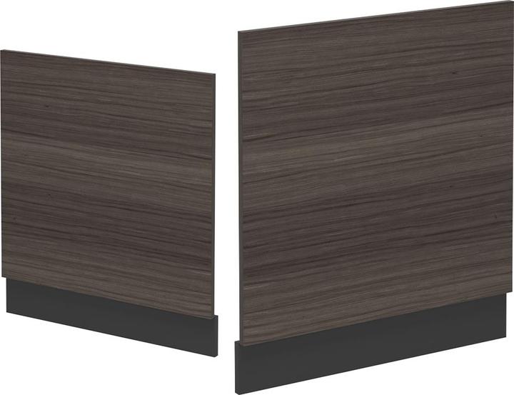Produktbild Vicco Geschirrspülblende R-Line, Edelgrau/Anthrazit, 60 cm, AP Anthrazit