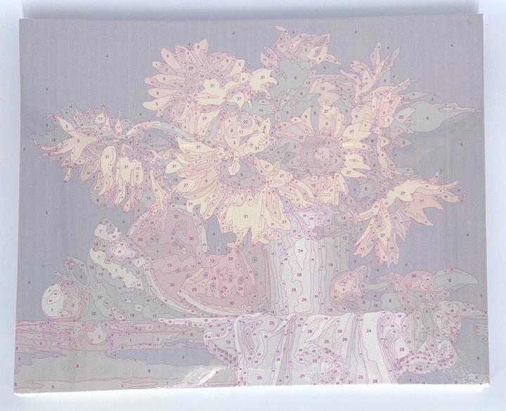 Produktbild Craft Buddy Malen nach Zahlen Bild-Set 40x50cm Sommer-Tisch