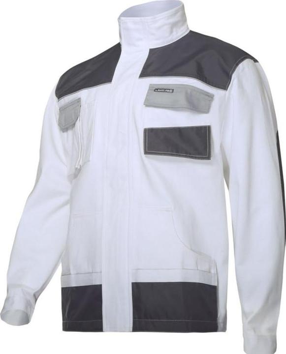 Lahti Pro Sweatshirt White and gray 100% Cotton 2L/54 (L4041354) (XXL)