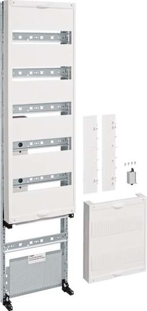 Actual product image Hager Distribution panel universalZ ZU37VT5APZ2 1050mm 5-row 1-bay w.APZ bottom