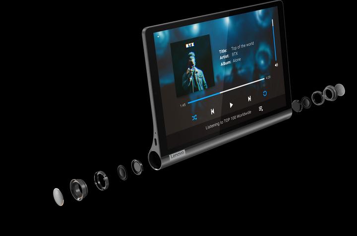 Actual product image Lenovo Yoga Smart Tab (WLAN only, 10.10", 64 GB, Grey)
