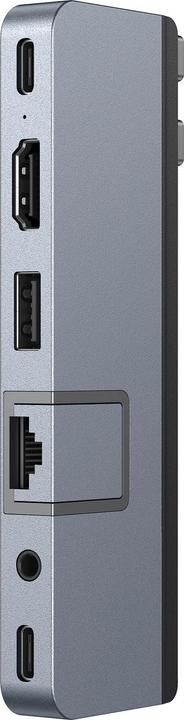 Image du produit Hyper Hub HD 7-en-2 USB-C pour MBPro M1/M2 bleu moyen (USB-C, 7 Ports)