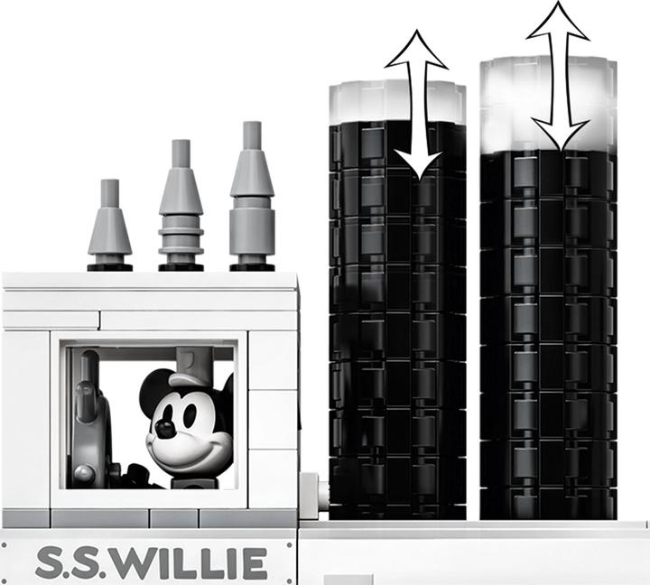 Image du produit LEGO Bateau à vapeur Willie (21317, LEGO Ideas, LEGO difficiles à trouver)