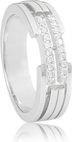 Breuning RING - BRILL. 0,15 Ct. H/si (61, 750/18 K Gold)