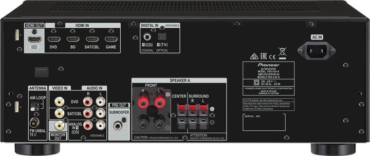 Produktbild Pioneer Vsx-430-K (5.1 Kanal, FM)