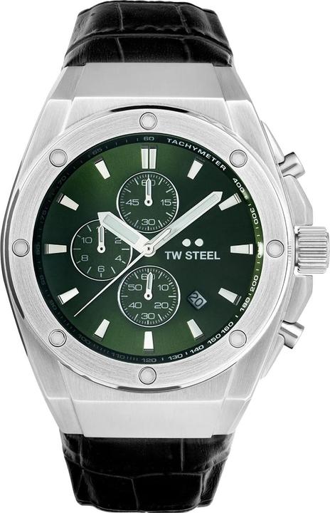 Immagine prodotto TW-Steel CE4101 Orologio da uomo CEO Tech Chronograph 44mm 10ATM (Cronografo, 44 mm)
