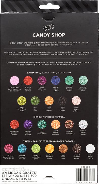 Produktbild American Crafts Glitzerset Moxy