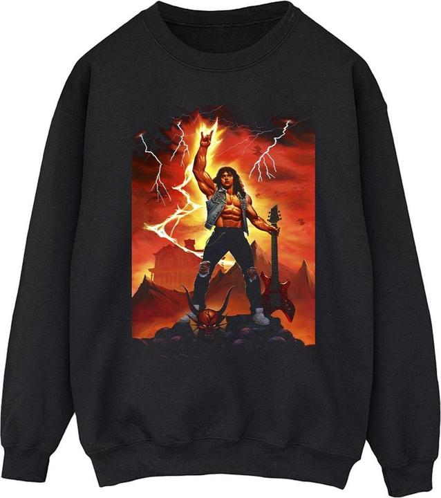 Netflix Stranger Things Hell Guitar Sweatshirt