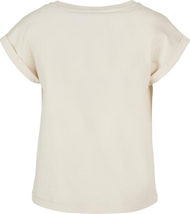 Actual product image Urban Classics Girls Organic Extended Shoulder Tee (134)