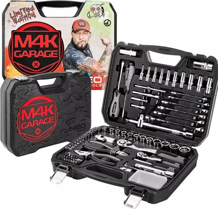 Actual product image Neo M4K garage tool set (90 pieces) 10-100