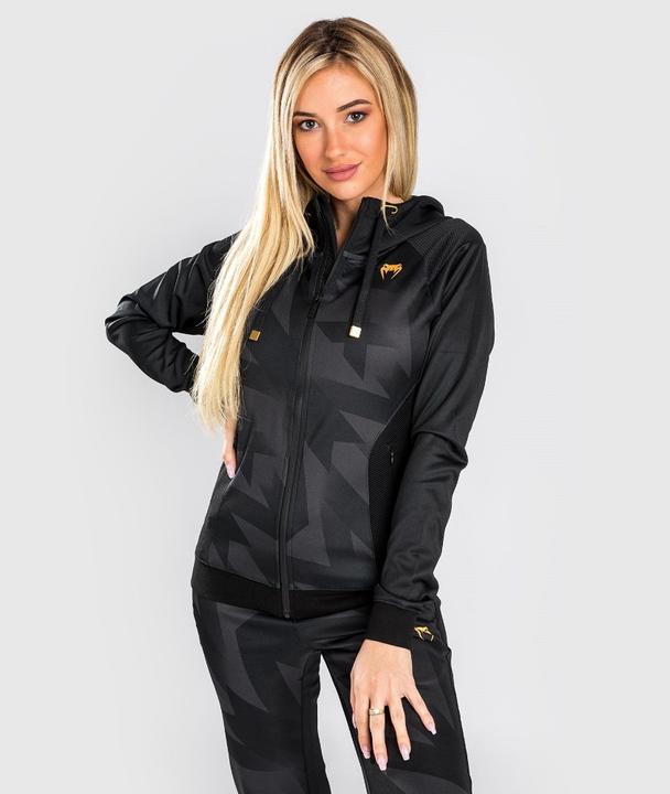 Venum Razor Hoodie - For Women - Black/Gold - L (L)