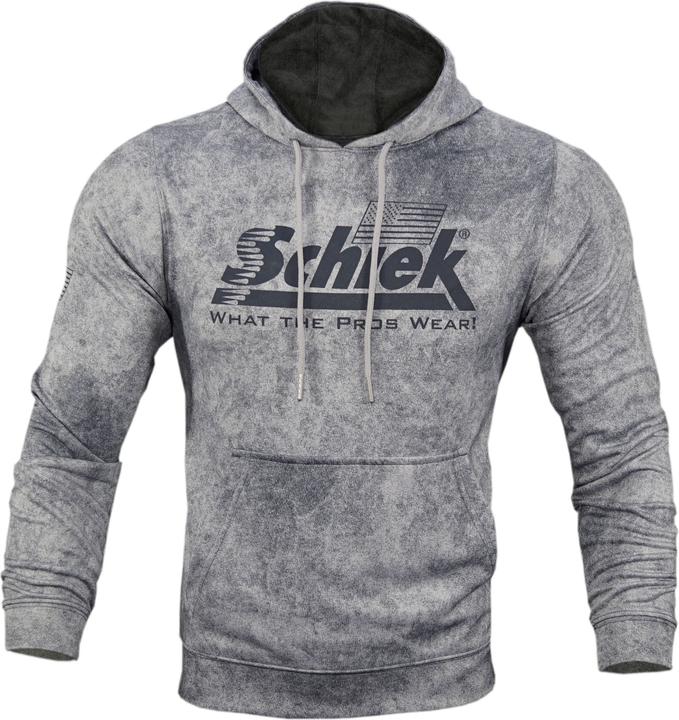 Immagine prodotto Schiek Herren USA Flagge Poly HD Sweatshirt mit Kapuze (S)