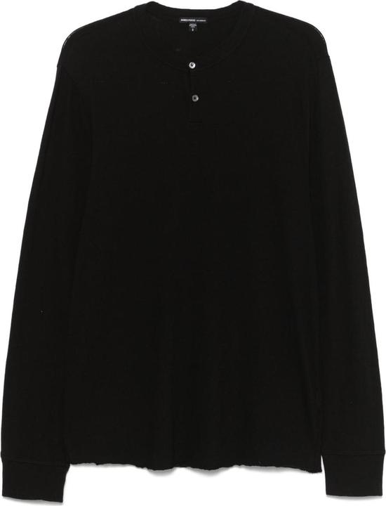 Actual product image James Perse T-shirts And Polos Black