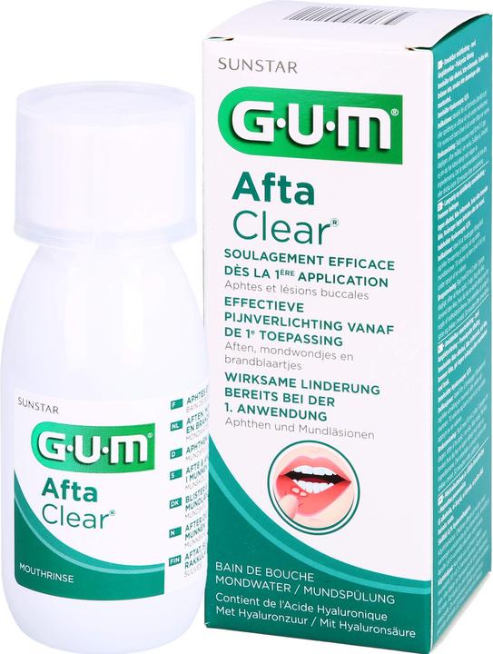 Produktbild GUM Sunstar AftaClear (120 ml, Mundspülung)
