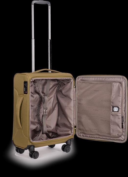 Actual product image Stratic Trolley soft LIGHT S 55cm khaki (37 l, Hand luggage (up to 50 litres))