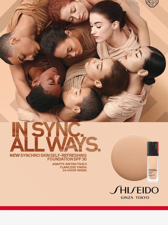 Produktbild Shiseido Synchro Skin Self Refreshing Fond de Teint No 450 (450 Copper)