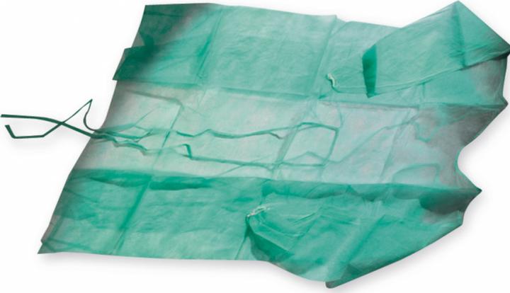 Actual product image Meditrade Protective gown 110x140cm green (10 pcs)