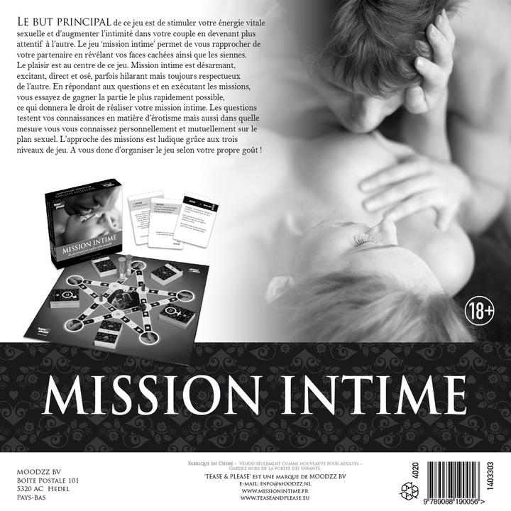 Produktbild tease & please Mission Intime (Brettspiel, Französisch)