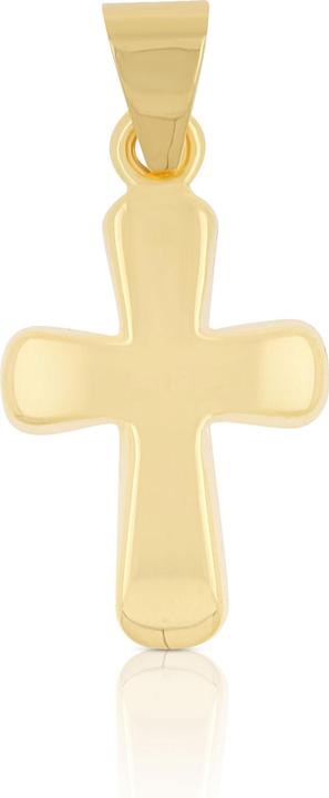 Muau Balken-Kreuz (750/18K Gelbgold)