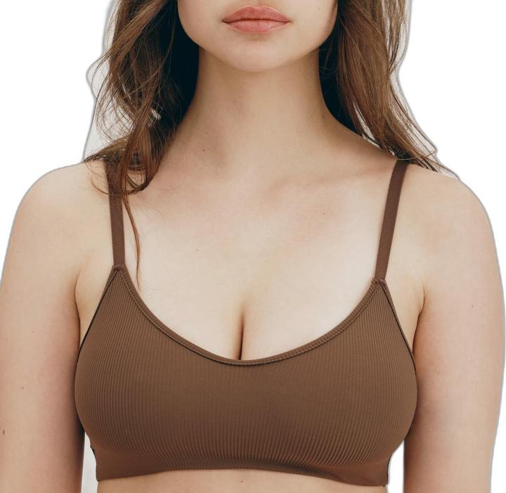 Actual product image port bra baic naked rib (Single pack, S)