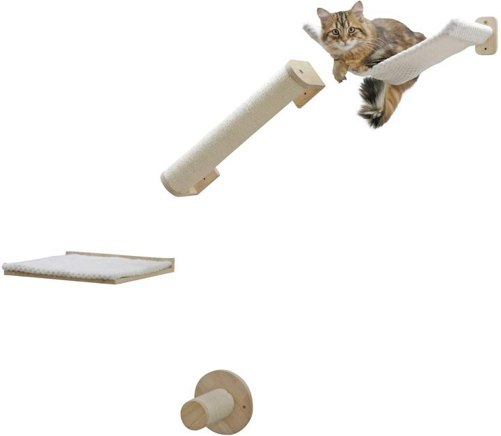 Actual product image Kerbl Climbing wall Alps (50 cm, White, Nature)