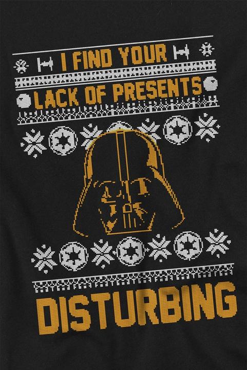 Immagine prodotto Star Wars Lack Of Christmas Presents Maglietta Isola Bella Uomo (M)