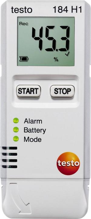 Produktbild Testo 184 H1 - Datenlogger Luftfeuchtigkeit und Temperatur für Transportüberwachung (Thermometer)