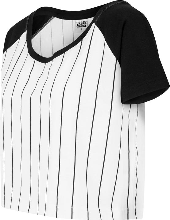 Actual product image Urban Classics Ladies Cropped Baseball Tee (M)