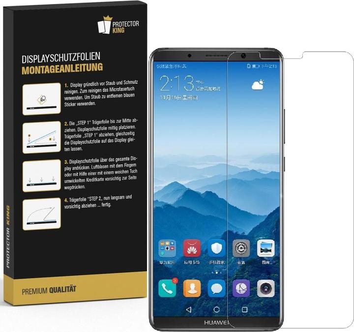 Actual product image Protectorking 6x Panzerfolie Anti-Shock matt entspiegelt (6 Piece, Mate 10 Pro)