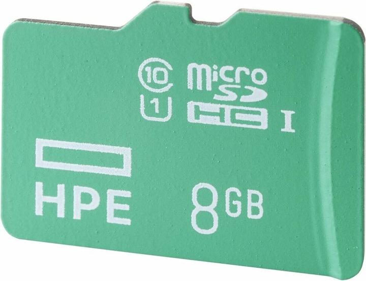Actual product image HPE 8GB Micro SD EM Flash Media (8 GB, microSD, U1, UHS-I)