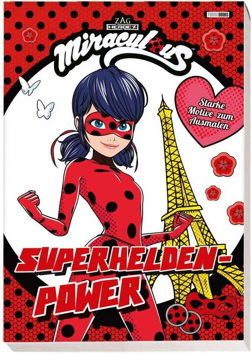Immagine prodotto Panini Miraculous: Superhero Power - Motivi forti da colorare