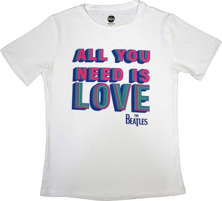 Immagine prodotto The Beatles All You Need Is Love Maglietta Donna (XL)