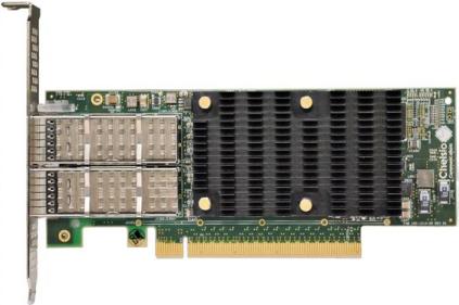 Produktbild Chelsio Netzwerkkarte Dual-Port QSFP28 100 Gbit LP T62100-SO-CR (PCI Express 3.0)