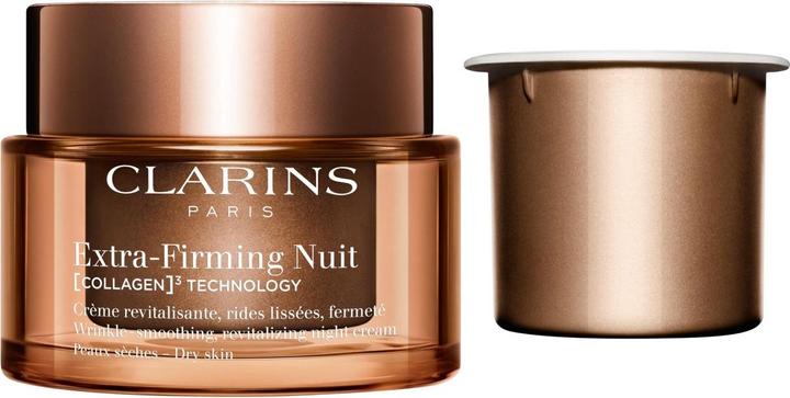 Immagine prodotto Clarins Extra-Firming Nuit (COLLAGEN)³ TECHNOLOGY Crème Peaux sèches Refill (50 ml, Crema notte)