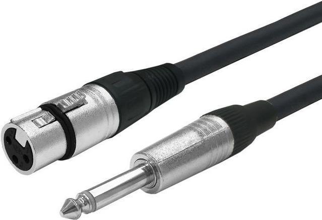 Actual product image Vivolink XLR F to Stereo Jack 6.35mm (1 m, XLR)