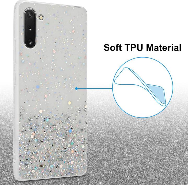 Image du produit Cadorabo Couverture TPU paillettes scintillantes (Samsung Galaxy Note 10)