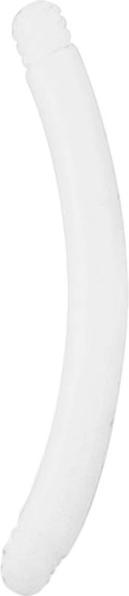 Produktbild Star Piercing Micro Bananen-Stab weiss (ohne Messing, Bioflex)