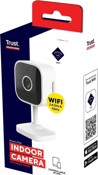 Image du produit Trust IPCAM-2900 INDOOR WI-FI CAMERA (2304 x 1296 Pixels)