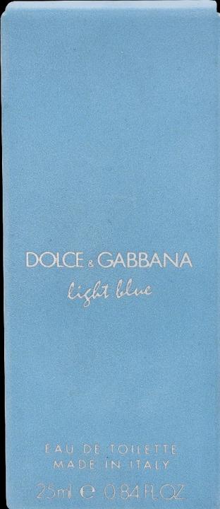 Actual product image Dolce & Gabbana Light Blue (Eau de toilette, 25 ml)