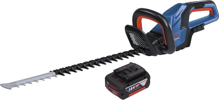 Actual product image Bosch Professional Bosch GHE 18V-60 Professional cordless hedge trimmer 18 V 60 cm brushless + 1x rechargeable battery (Cordless hedgecutters)