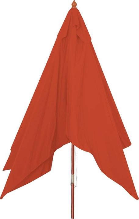 Image du produit Mendler Parasol Florida, 3x4m polyester/bois 6kg - terracotta (4 m)