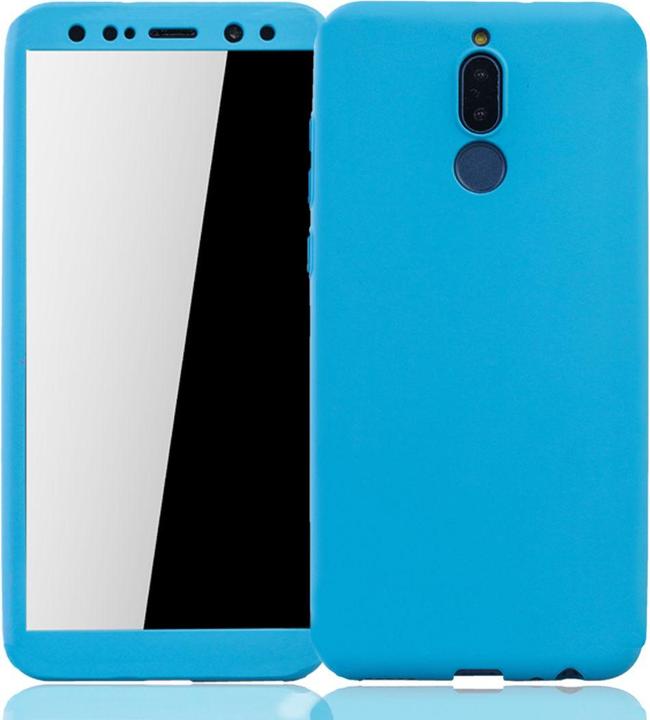 Produktbild König Design Hülle Handy Schutz für Huawei Mate 10 Lite Full Case Cover Displayschutz Blau (Huawei Mate 10 Lite)