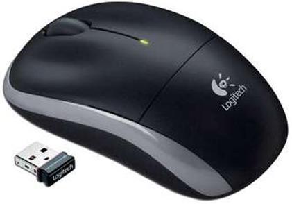 Actual product image Logitech M195 Wireless Notebook Mouse (Wireless)