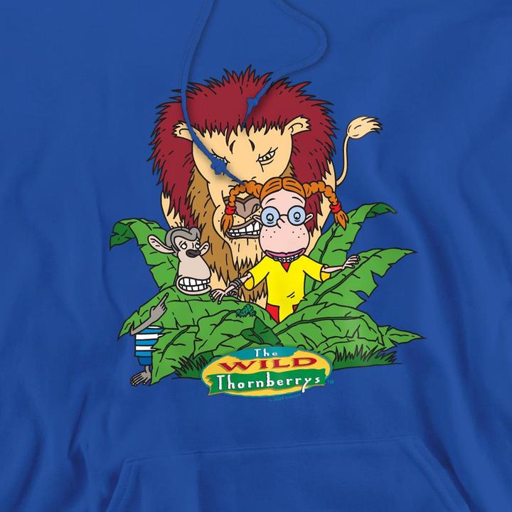 Immagine prodotto The Wild Thornberrys Sneak Attack Felpa con Cappuccio Uomo (M)
